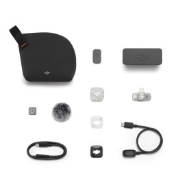System mikrofonów bezprzewodowych DJI Mic Mini 2S,1TX,1RX i etui ładujące