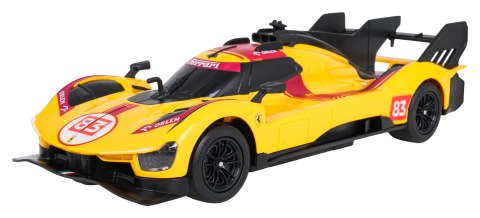 Autko R/C 1:24 Ferrari 499P-N83 Żółte RASTAR