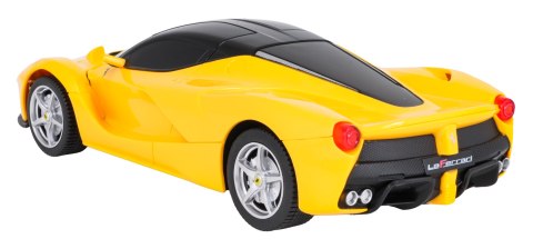 Autko R/C 1:24 Ferrari LaFerrari Żółte RASTAR
