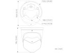 KAMERA IP IPC-PDW2849-A180-E2-S-PV-0280B PANORAMICZNA WizSense - 8 Mpx 2 X 2.8 mm DAHUA
