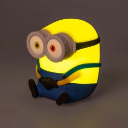 Minions - Miękka silikonowa lampka nocna LED Bob dla dzieci 15 cm