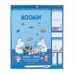 Muminki - Magnetyczny Kalendarz / Planner miesięczny 2026/2027 (30 x 34 cm)