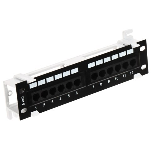 PATCH PANEL RJ-45 PP10-12/RJ/6 10 "