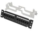 PATCH PANEL RJ-45 PP10-12/RJ/6 10 "