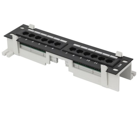 PATCH PANEL RJ-45 PP10-12/RJ/6 10 "