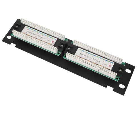 PATCH PANEL RJ-45 PP10-12/RJ/6 10 "