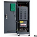 Qoltec Trójfazowy stabilizator napięcia AVR MULTIPROTECTION | 20kVA | Dokładność ± 3% | Serwomotor 3F | LCD | Expert Line