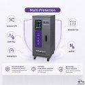 Qoltec Trójfazowy stabilizator napięcia AVR MULTIPROTECTION | 30kVA | Dokładność ± 3% | Serwomotor 3F | LCD | Expert Line