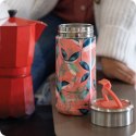 Quokka Boost Coffee Tumbler - Kubek termiczny ze stali nierdzewnej z zaparzaczem 400 ml (Exotic Pink)