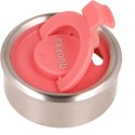 Quokka Boost Coffee Tumbler - Kubek termiczny ze stali nierdzewnej z zaparzaczem 400 ml (Exotic Pink)