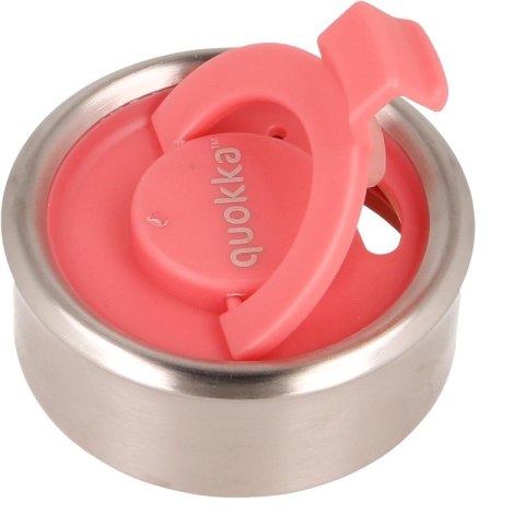 Quokka Boost Coffee Tumbler - Kubek termiczny ze stali nierdzewnej z zaparzaczem 400 ml (Exotic Pink)