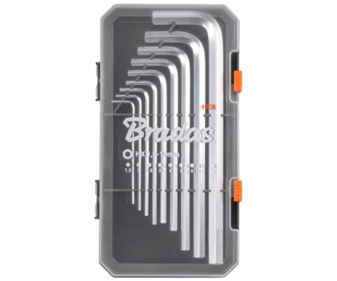 ZESTAW KLUCZY IMBUSOWYCH DIY-HKH31-LO/BOX BRADAS