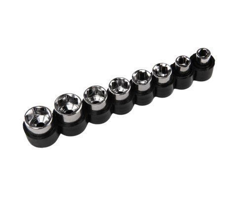 ZESTAW KLUCZY NASADOWYCH Z WKRĘTAKIEM DIY-SW10SET1 BRADAS