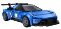 Autko Klocki 1:28 Maserati MC20 GT2 Niebieski RASTAR