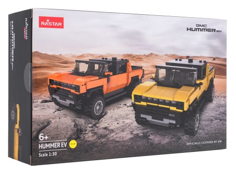 Autko Klocki 1:30 Hummer EV Żółty RASTAR