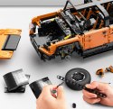 Autko Klocki R/C 1:10 Hummer EV Pomarańczowy RASTAR