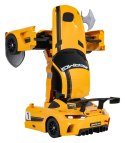 Autko/Robot 2w1 R/C 1:14 Mercedes-AMG GT3 Żółty RASTAR