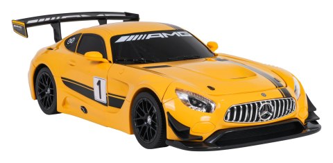 Autko/Robot 2w1 R/C 1:14 Mercedes-AMG GT3 Żółty RASTAR