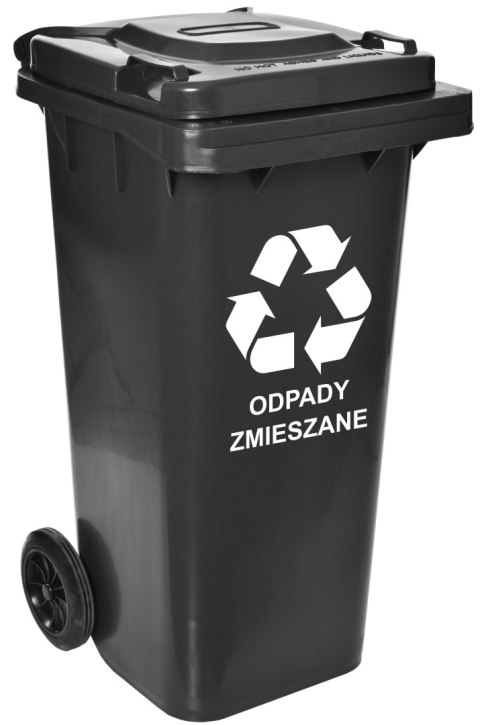 Komplet pojemników na odpady śmietnik 120l zielony, żółty, czarny