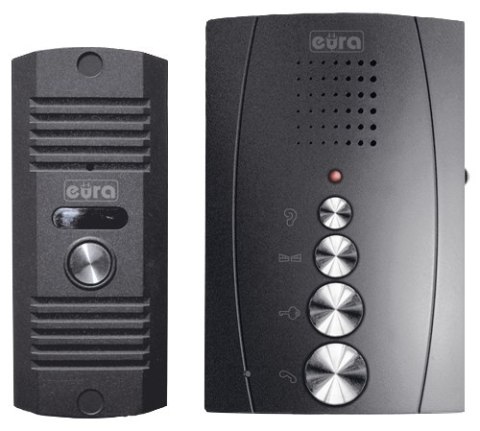 Domofon EURA ADP-12A3 "INVITO" głośnomówiący, bezsłuchawkowy