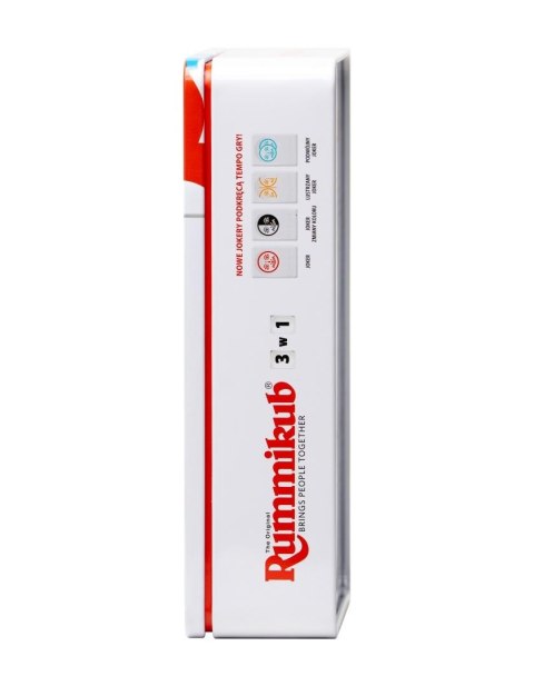 Rummikub - 3w1 Travel Tin, gra