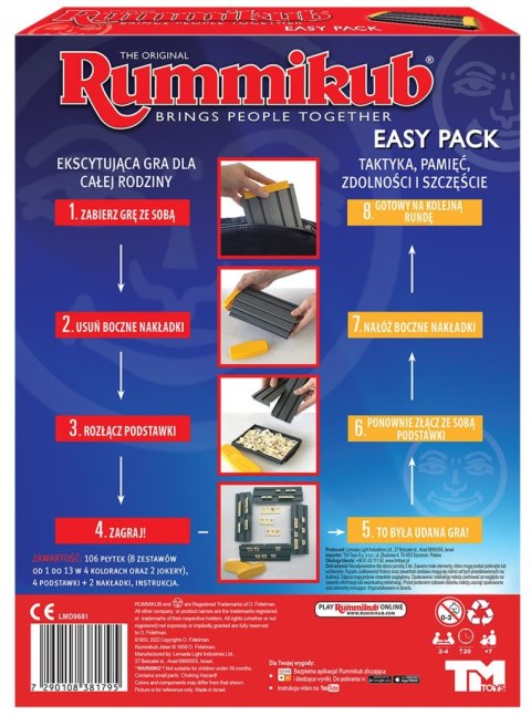 Rummikub - Easy pack, gra