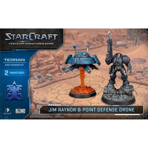 GRA STARCRAFT: JIM RAYNOR & POINT DEFENSE DRONE - TERRAN - EXPANSION SET (EN) - ARCHON
