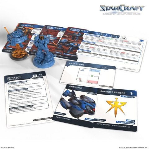 GRA STARCRAFT: JIM RAYNOR & POINT DEFENSE DRONE - TERRAN - EXPANSION SET (EN) - ARCHON