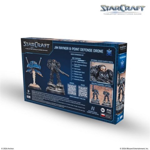 GRA STARCRAFT: JIM RAYNOR & POINT DEFENSE DRONE - TERRAN - EXPANSION SET (EN) - ARCHON