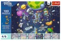 Trefl: Puzzle 100el. - Robobot w kosmosie