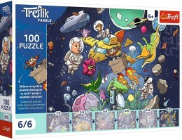 Trefl: Puzzle 100el. - Wujcio w kosmisie