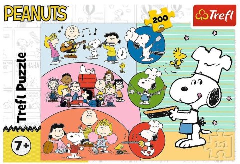 Trefl: Puzzle 200el. - Snoopy i przyjaciele