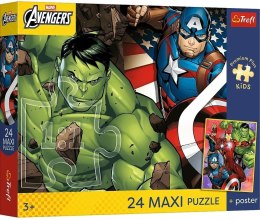 Trefl: Puzzle maxi 24el. - Premium Plus Kids - Bohaterowie jak ze snu