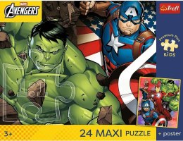 Trefl: Puzzle maxi 24el. - Premium Plus Kids - Bohaterowie jak ze snu