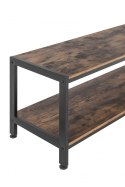UNIWERSALNY STOJAK POD TV, TUNER, MULTIMEDIA 40KG SM-01 ART 120cm 2-półki