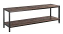 UNIWERSALNY STOJAK POD TV, TUNER, MULTIMEDIA 40KG SM-02 ART 140cm 2-półki
