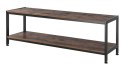 UNIWERSALNY STOJAK POD TV, TUNER, MULTIMEDIA 40KG SM-02 ART 140cm 2-półki