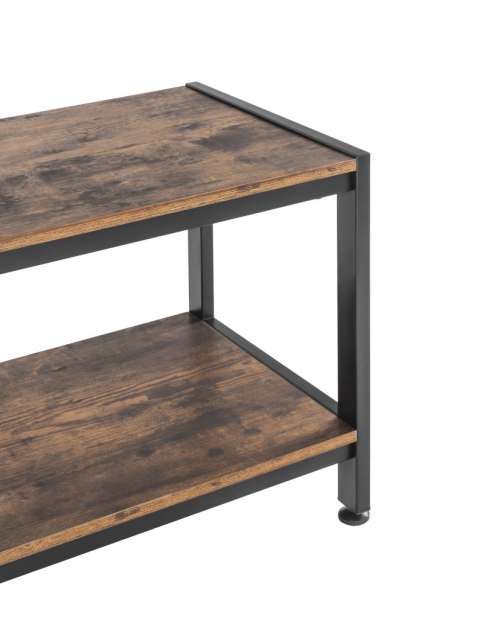 UNIWERSALNY STOJAK POD TV, TUNER, MULTIMEDIA 40KG SM-02 ART 140cm 2-półki