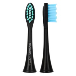 VITAMMY GUMCARE+ Końcówki do szczoteczki sonicznej serii SONICE, delikatne, czarne, 4szt