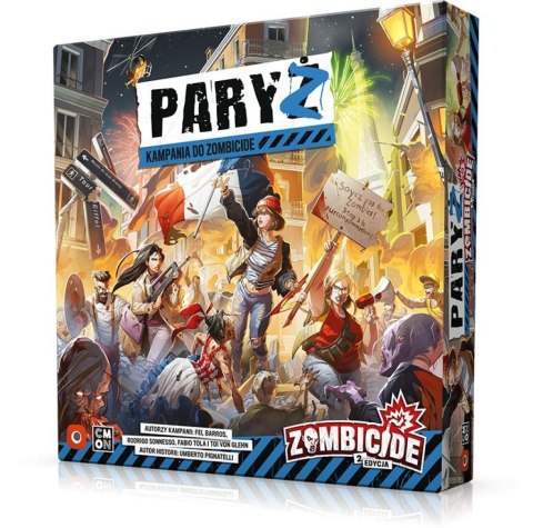GRA PLANSZOWA ZOMBICIDE: PARYŻ - dodatek PORTAL