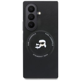 Karl Lagerfeld Karl & Choupette Pins MagSafe - Etui Samsung Galaxy Z Fold 8 Ultra (czarny)