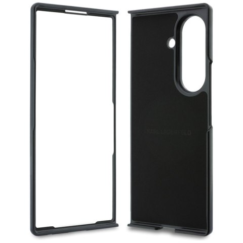 Karl Lagerfeld Karl & Choupette Pins MagSafe - Etui Samsung Galaxy Z Fold 8 Ultra (czarny)