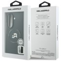 Karl Lagerfeld Karl & Choupette Pins MagSafe - Etui Samsung Galaxy Z Fold 8 Ultra (czarny)