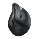 Mysz pionowa UGREEN MU008Smini BT+2.4G (czarna)