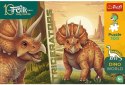 Trefl: Puzzle 100el. - Inspired By Dino World - Triceratops