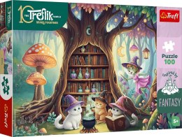 Trefl: Puzzle 100el. - Inspired By Fantasy: Czarodziejskie kociaki