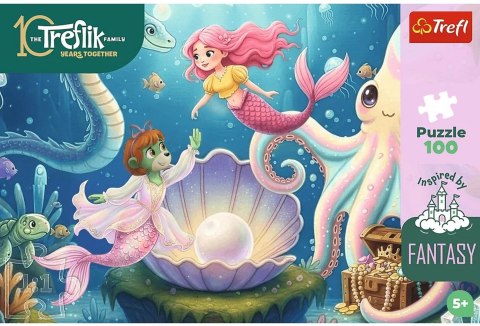 Trefl: Puzzle 100el. - Inspired By Fantasy - W krainie syrenek
