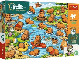 Trefl: Puzzle 100el. - Seek & Find - Kapibary