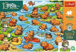 Trefl: Puzzle 100el. - Seek & Find - Kapibary