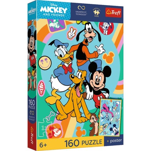 Trefl: Puzzle 160el. - Premium Plus Kids - Mysia godzina